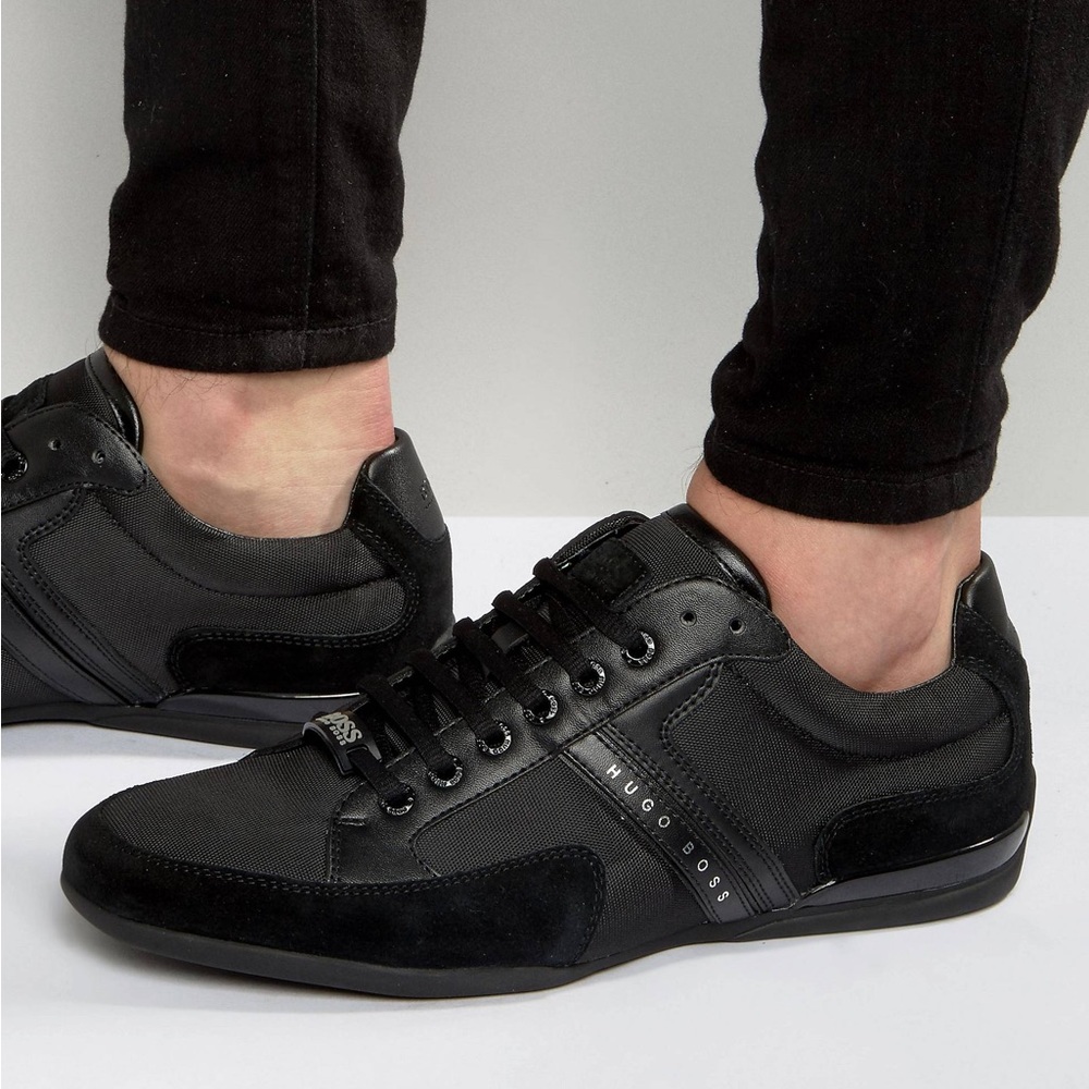 HUGO BOSS Spacit Black Sneakers